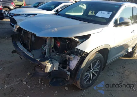 2017 Toyota Highlander Xle from USA, damaged, VIN 5TDJZRFH1HS443505